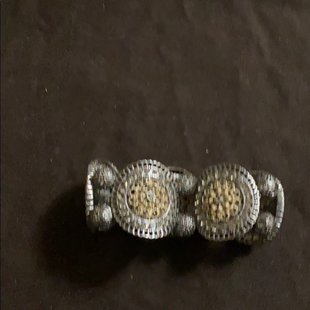 Beautiful Elegant Marcasite Cuff Bracelet